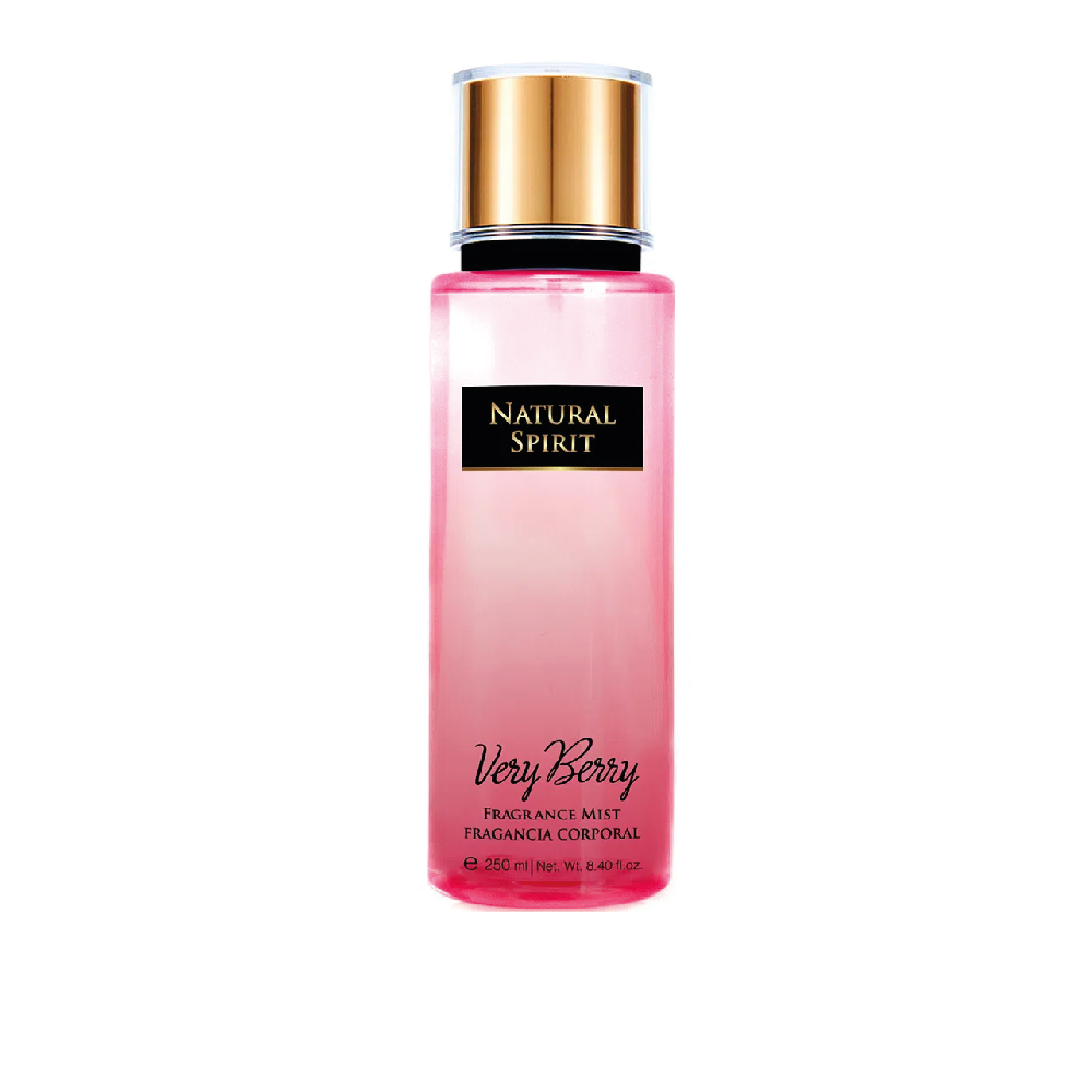 NATURAL SPIRIT BODY MIST VERY BERRY X 250 ML.